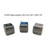 Digital Speaker with Micro SD/ USB/ FM